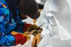 Jelgavā jau tapušas pirmās 30 ledus skulptūras 19