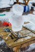 Jelgavā jau tapušas pirmās 30 ledus skulptūras 20
