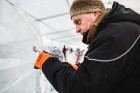 Jelgavā jau tapušas pirmās 30 ledus skulptūras 23