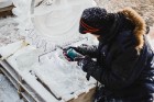 Jelgavā jau tapušas pirmās 30 ledus skulptūras 24