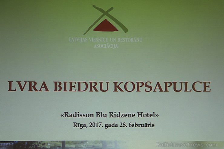 Radisson Blu Ridzene Hotel telpās 28.02.2017 notika Latvijas Viesnīcu un restorānu asociācijas (LVRA) Biedru kopsapulce 193928