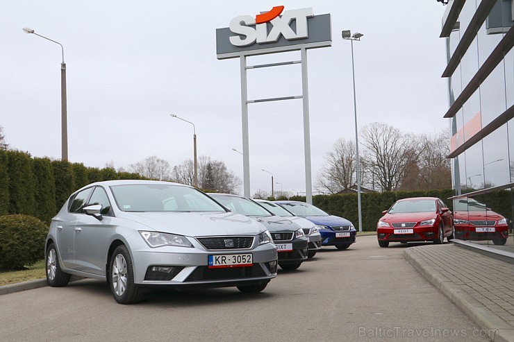 Auto noma «Sixt» turpina izaugsmi Latvijā un Baltijā ar jaunām SEAT zīmola automašīnām 194641