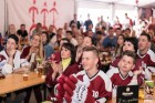 Hokeja fanu mājā Ķīpsalā aktīvi tiek atbalstīta Latvijas hokeja izlase 2