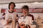 Hokeja fanu mājā Ķīpsalā aktīvi tiek atbalstīta Latvijas hokeja izlase 5