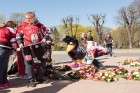 Hokeja fanu mājā Ķīpsalā aktīvi tiek atbalstīta Latvijas hokeja izlase 53