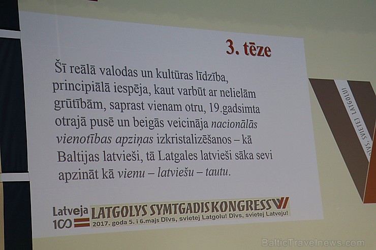 Latgales vēstniecībā GORS izskan pirmās dienas «Latgolys symtgadis kongress», Rēzeknē 5.05.2017 196767