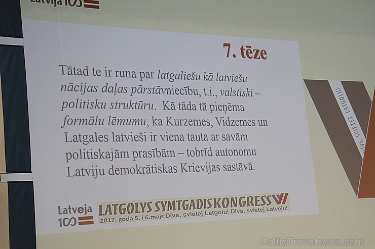 Latgales vēstniecībā GORS izskan pirmās dienas «Latgolys symtgadis kongress», Rēzeknē 5.05.2017 196771