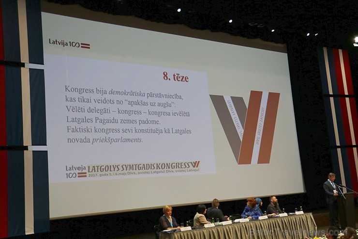 Latgales vēstniecībā GORS izskan pirmās dienas «Latgolys symtgadis kongress», Rēzeknē 5.05.2017 196772