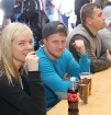 Hokeja fanu telts Pārdaugavā pie «Islande Hotel» sit augstu vilni Latvijas spēlēs 45