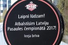 Hokeja fanu telts Pārdaugavā pie «Islande Hotel» sit augstu vilni Latvijas spēlēs 58