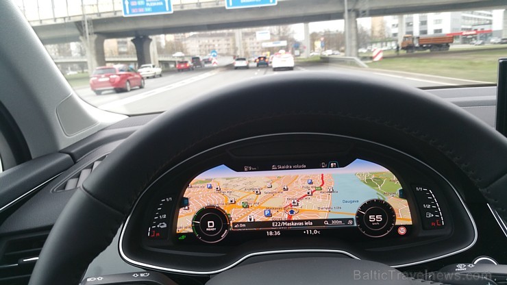 Travelnews.lv redakcija ar jauno un jaudīgo «Audi Q7 e-tron» apceļo Vidzemi 197269