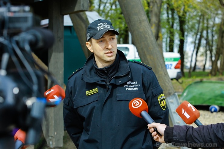 Rīgas pašvaldības policija atrāda gatavību 2017.gada peldsezonai 197593