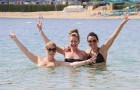 «Novatours Summer Breeze» dalībnieki izbauda «Rubi Platinum Spa Resort & Suites» pludmali Turcijā 2