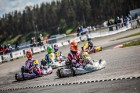 Rīgā «Rotax Nordic Challenge» spēkus mērījuši sporta kartingi 44