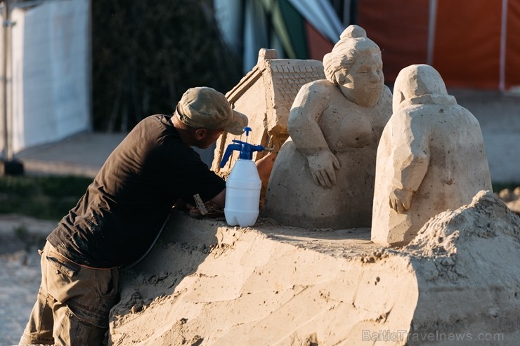 Jelgava gatavojas Smilšu skulptūru festivālam 199390