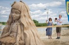 Jelgavā aplūkojami Starptautiskā Smilšu skulptūru festivāla darbi 24