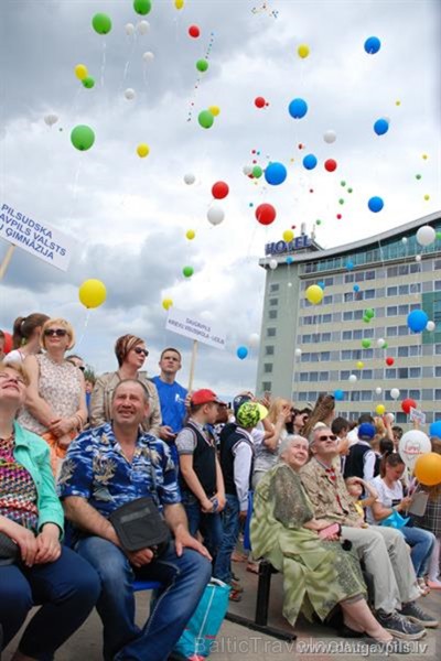 Daugavpilī  krāšņi un daudzveidīgi aizvadīti pilsētas svētki 200897