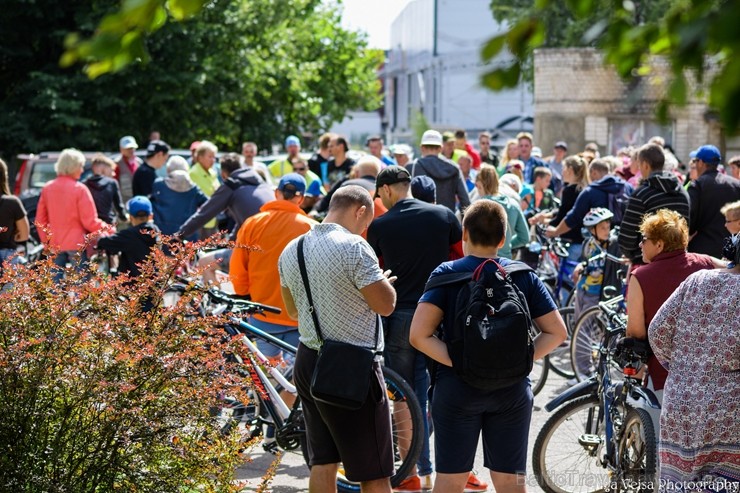 Grobiņā atraktīvi aizvadīts velotūrisma pasākums «Grobiņas Velobānis» 204089