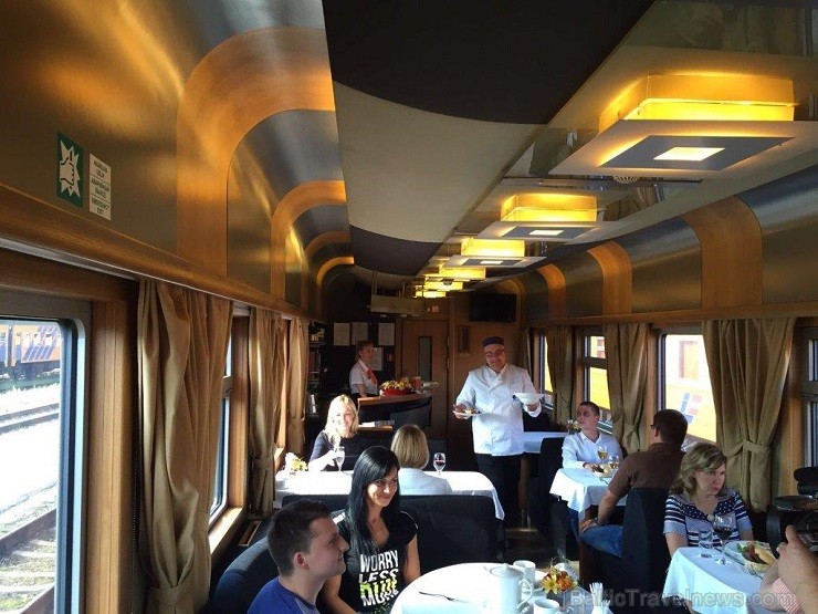 Latvijas tūrisma profesionāļi dodas aizraujošā ceļojumā ar vilcienu uz Sanktpēterburgu «L-Ekspresis»vagonos 204711