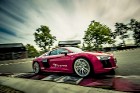Audi izvēlas Rīgu, lai starptautiskai publikai un rīdziniekiem demonstrētu jaudīgākos vāģus 8