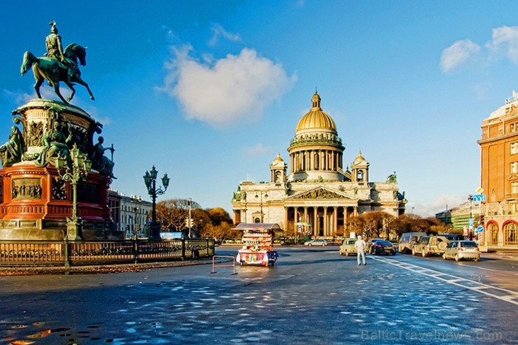 «L-Ekspresis» aicina doties izbaudīt rudenīgo Sanktpēterburgu, ceļojot patīkamā vilciena kupejā 206918