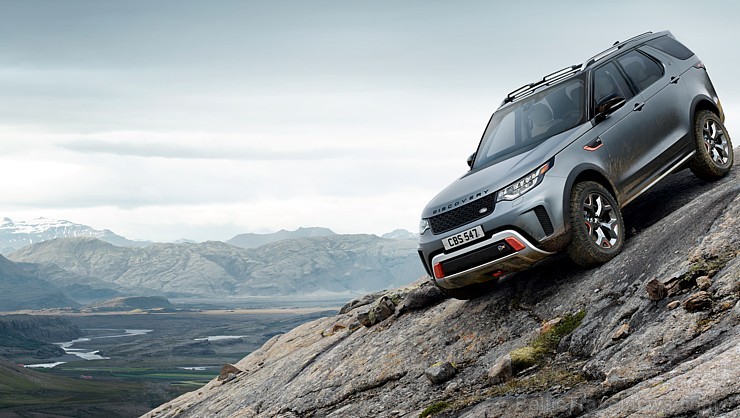 Land Rover Discovery SVX ir īpaši piemērots apvidus cienītājiem un ceļotājiem
