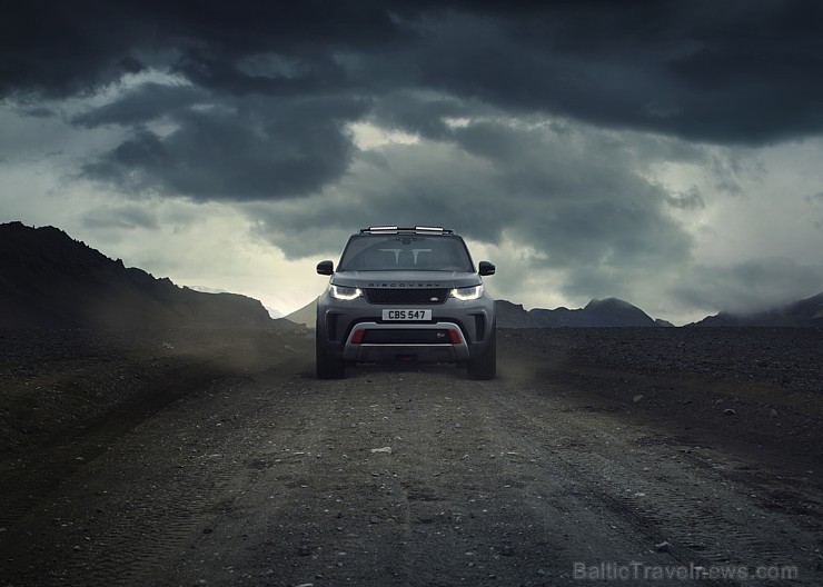 Land Rover Discovery SVX ir īpaši piemērots apvidus cienītājiem un ceļotājiem