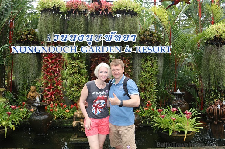 Travelnews.lv kopā ar «365 brīvdienas» un «Turkish Airlines» iepazīst tropu botānisko dārzu «Nong Nooch Tropical Garden» 208688