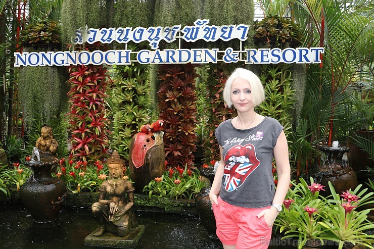 Travelnews.lv kopā ar «365 brīvdienas» un «Turkish Airlines» iepazīst tropu botānisko dārzu «Nong Nooch Tropical Garden» 208731