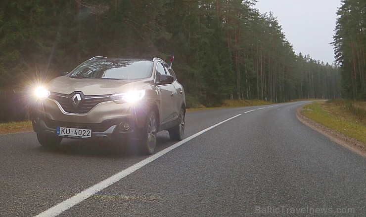 Travelnews.lv dodas uz Lūznavas muižu Latgalē ar jauno krosoveru Renault Kadjar dCi 130 4x4