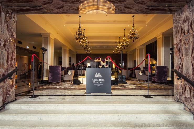 Rīgā oficiāli atklāj jaunu 5 zvaigžņu viesnīcu «Grand Hotel Kempinski Riga» 211885