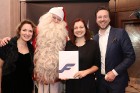 Somijas lidsabiedrības «Finnair» iepazīstina Latvijas tūrisma aģentus ar īstu Ziemassvētku vecīti 99