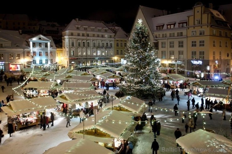 Skaistākie Igaunijas Ziemassvētku tirdziņi ar savu šarmu vilina arī latviešus 212969