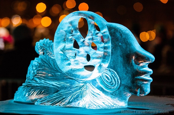 Aizvadīts Starptautiskais Ledus skulptūru festivāls
