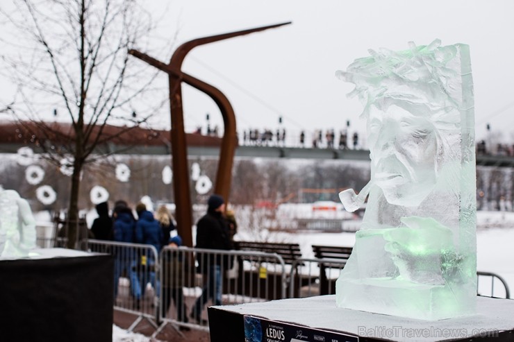 Aizvadīts Starptautiskais Ledus skulptūru festivāls 216528