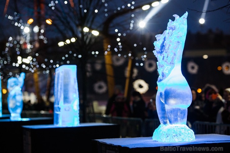 Aizvadīts Starptautiskais Ledus skulptūru festivāls 216539