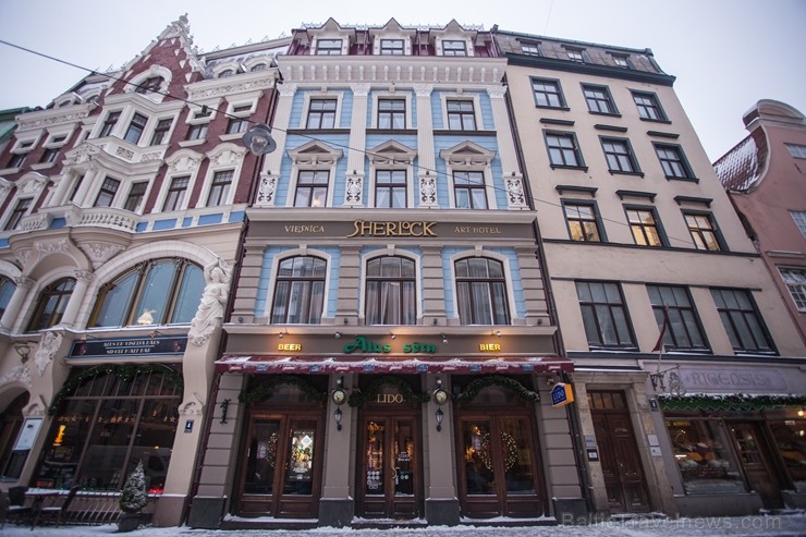 Rīgā atvērta Latvijā pirmā ART viesnīca «Sherlock» 216778