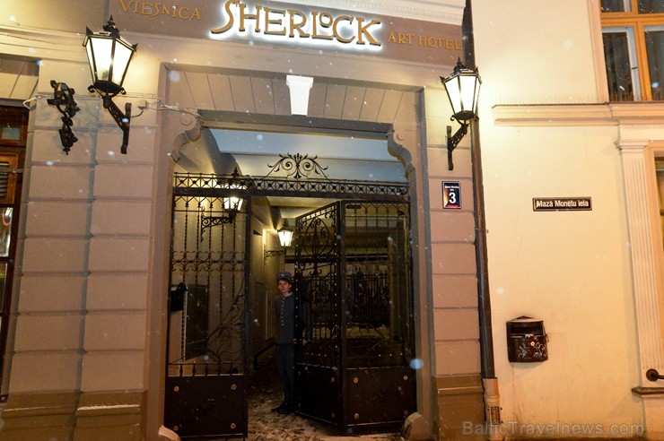Nedēļas nogalē aizvada Rīgas viesnīcas «Sherlock» atklāšanas pasākumu