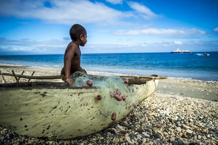 Eksotiskā Vanuatu salu valsts villina doties ceļojumā. Foto: David Kirkland 220846