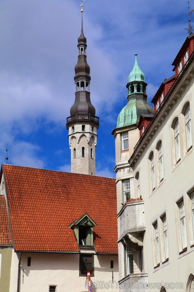 Tallinas pilsētas torņi pievilina ārvalstu ceļotājus. Atbalsta: Hotel Schlössle