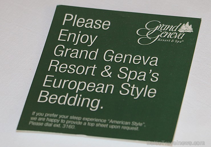 Travelnews.lv apmeklē un iepazīst atpūtas kompleksu «Grand Geneva Resort & Spa» Viskonsinas štatā. Atbalsta: Finnair 
