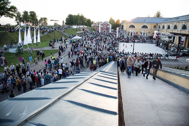 Daugavpils Marka Rotko mākslas centrs Muzeju naktī pulcē lielu apmeklētāju skaitu. Foto: Rotkocentrs.lv 223700