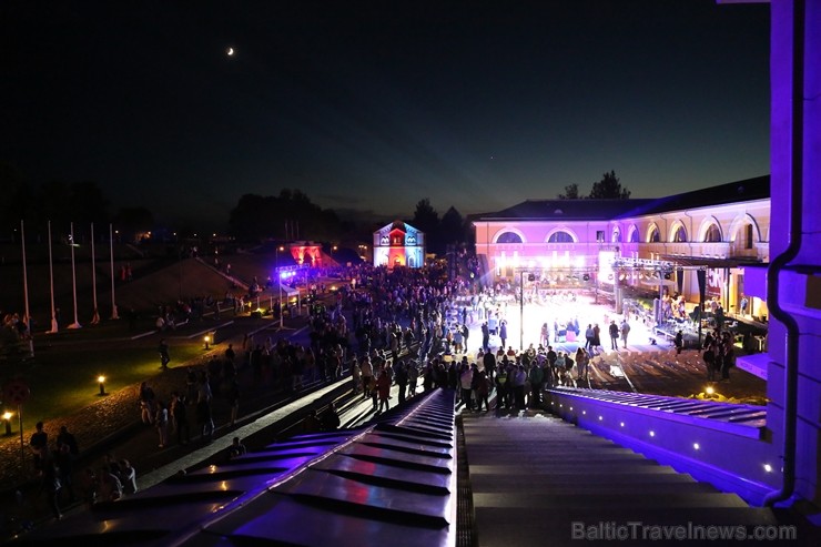 Daugavpils Marka Rotko mākslas centrs Muzeju naktī pulcē lielu apmeklētāju skaitu. Foto: Rotkocentrs.lv