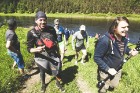 Ceturtais Vislatvijas ūdenstūristu saiets «Lielais plosts 2018» 20.05.2018. izbrauc Daugavu Krāslava - Slutišķi 24