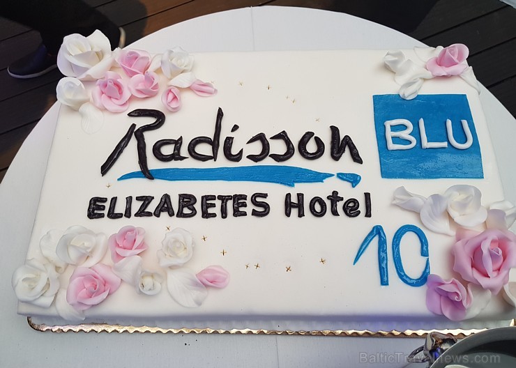 Rīgas viesnīca «Radisson Blu Hotel Elizabete» 30.05.2018. svin 10 gadu jubileju