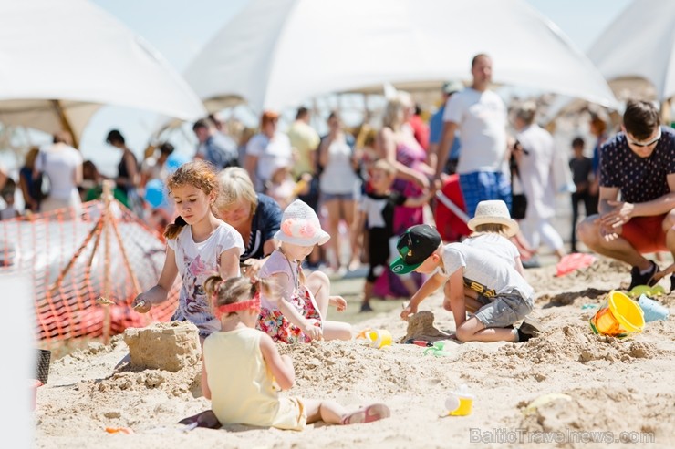 Jelgavā  aizvadīts jau 12. Starptautiskais smilšu skulptūru festivāls 225130