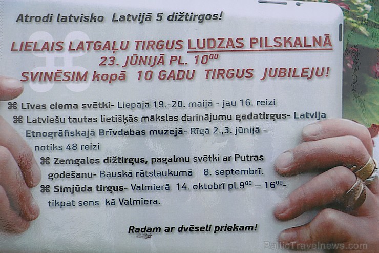 Ludza jau desmito reizi 23.06.2018 organizē Lielo latgaļu tirgu