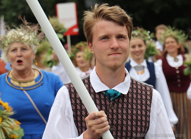 Dziesmu un deju svētku atklāšanas gājiens 1.07.2018 pulcē Rīgā visus Latvijas novadus 226531