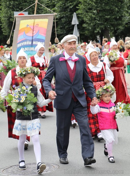 Dziesmu un deju svētku atklāšanas gājiens 1.07.2018 pulcē Rīgā visus Latvijas novadus