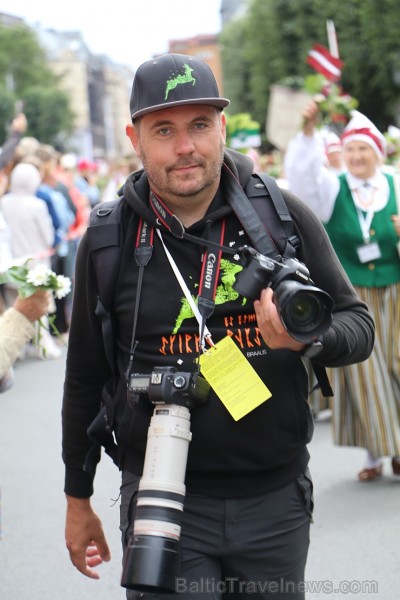 Dziesmu un deju svētku atklāšanas gājiens 1.07.2018 pulcē Rīgā visus Latvijas novadus